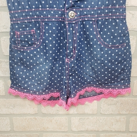 U.S. POLO ASSO. Jean Romper Size 12 - Picture 7 of 11